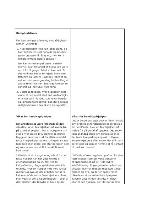 Emne Forslag til instruktion på BPA-området. Til Kopi til ... - LOBPA