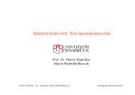 Arbeitsgruppe Neuroinformatik