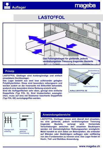 Prospekt LASTO®FOL G/GE (PDF, 1552 kb) - mageba