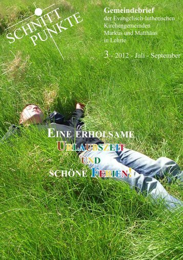 Schnittpunkte2012-03Jul-sep.pdf - Matthäusgemeinde Lehrte
