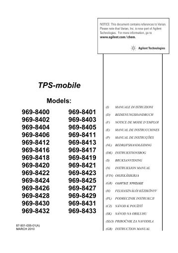 TPS-mobile - Agilent Technologies