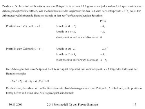 Übergang von diskreten zu kontinuierlichen Modellen in der ...