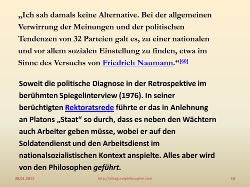 Philosophie zwischen 1933 und 1945 - Alltag und Philosophie