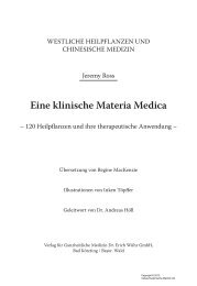 Eine klinische Materia Medica - Verlag Systemische Medizin