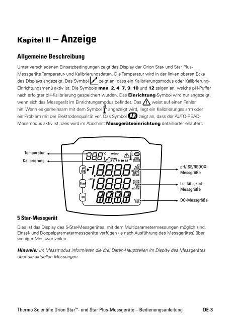 Thermo Scientific Orion Star™ and Star Plus Meter User Guide