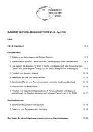 RUNDBRIEF DES THEOLOGINNENKONVENTS NR. 40 - April 2008 ...