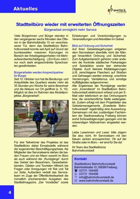 Ausgabe November 2011 - Der Vorstädter