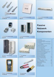 Passive Netzwerk Komponenten - DepoNet