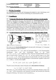 M27 Aerodynamische Untersuchungen