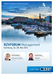 RZVFORUM Management - RZV GmbH