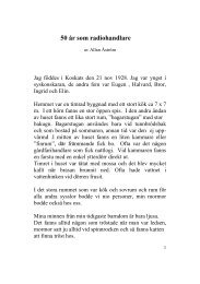 50 år som radiohandlare - Digitalboken