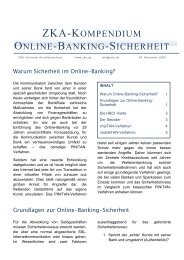 zka-kompendium online-banking-sicherheit - Die Deutsche ...