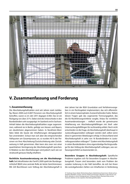 Schutzlos hinter Gittern Abschiebungshaft in Deutschland - Pro Asyl