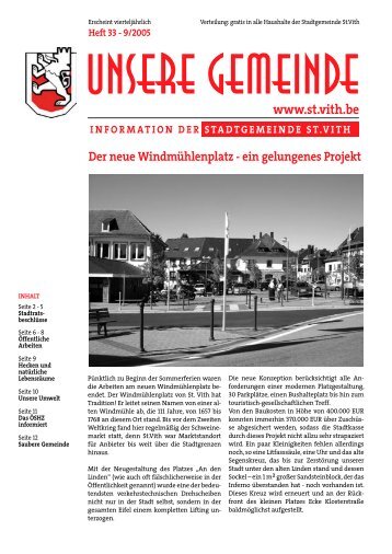 Unsere Gemeinde 09-2005 - St.Vith.be