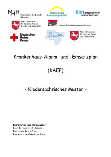 Krankenhaus-Alarm- und -Einsatzplan (KAEP) - Ärztekammer ...