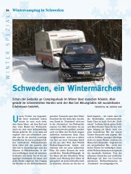 TOURS: Wintercamping in Schweden - Dietrich Hub