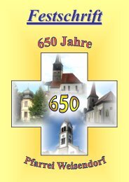Festschrift zum 650-jährigen Kirchenjubiläum - Evangelische ...