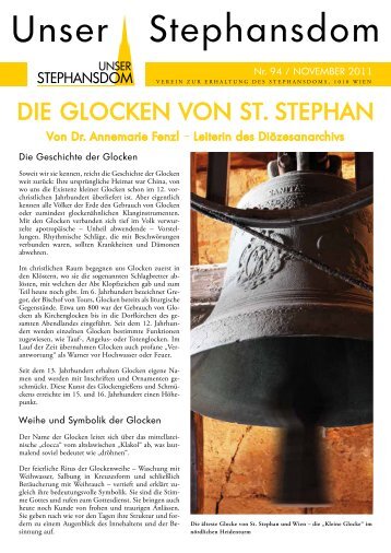 Ausgabe 94 Dezember 2011 - Stephansdom