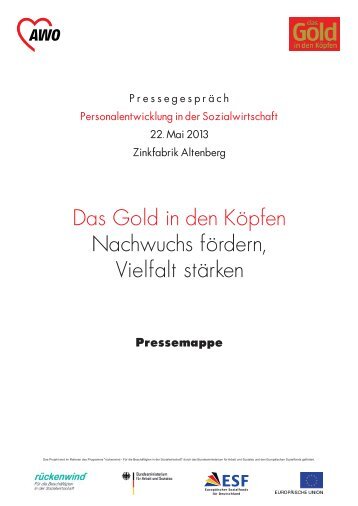 Das Gold in den Köpfen - AWO Bezirksverband Niederrhein eV