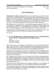 Protokoll der Anhörung - Schutzgemeinschaft Bergbau Rheinberg e.V.