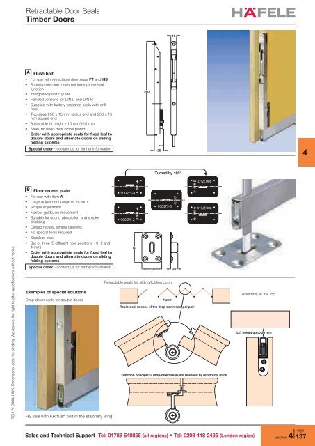 Intumescent Fire Seals - RIBA Product Selector