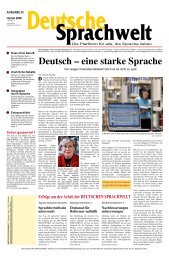 PDF 25 - Deutsche Sprachwelt