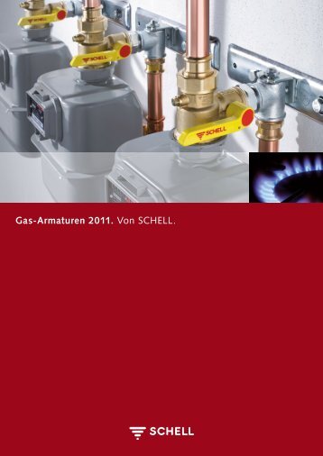 Download Broschüre "Schell Gas-Armaturen 2010"