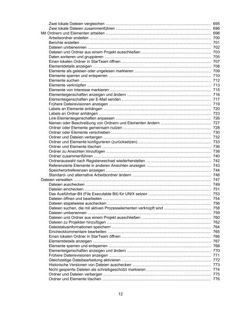 Borland® StarTeam® 2006 - Borland Technical Publications