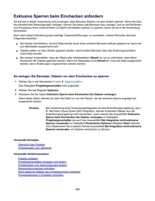 Borland® StarTeam® 2006 - Borland Technical Publications