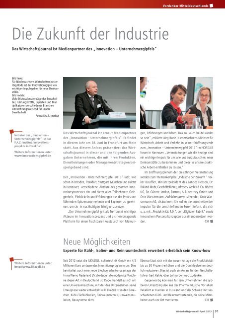 Ausgabe 04/13 - Wirtschaftsjournal.de