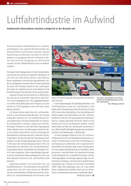 Ausgabe 04/13 - Wirtschaftsjournal.de