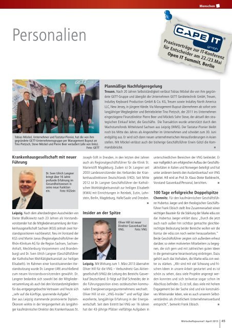 Ausgabe 04/13 - Wirtschaftsjournal.de