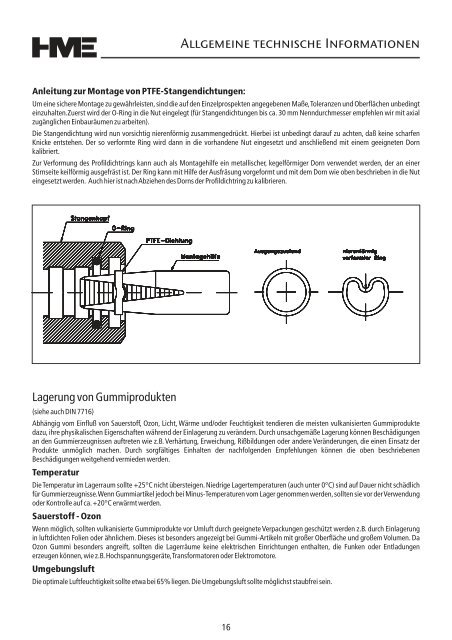 Hydraulikdichtungen - HME