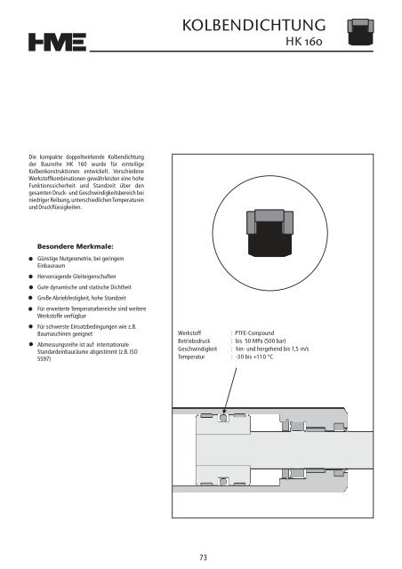 Hydraulikdichtungen - HME