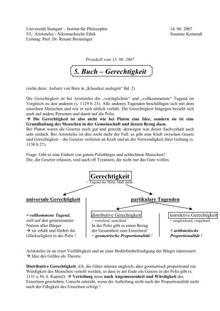 Universität Stuttgart – Institut für Philosophie - Humboldt ...