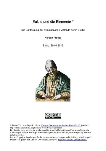 Antike Mathematik: Euklid und die Elemente - Griechische Antike