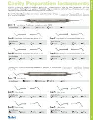 Cavity Preparation Instruments - Nordent