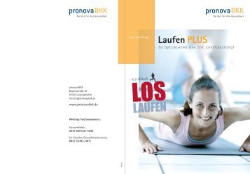 Laufen PLUS - pronova BKK