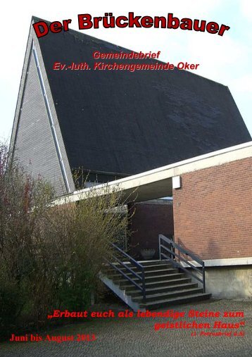 Juni13.pdf, Seiten 1-56 - Kirchengemeinde Oker