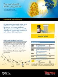 Thermo Scientific Pierce Crosslinkers - Fisher Scientific