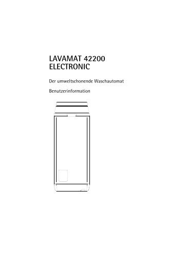 LAVAMAT 42200 ELECTRONIC