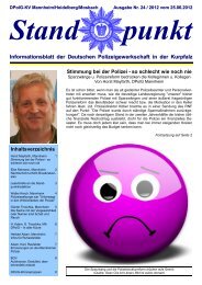 Ausgabe Nr. 24/2012 vom 25.06.2012 - DPolG Kreisverband ...