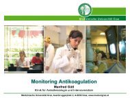 Gütl - Monitoring Antikoagulation