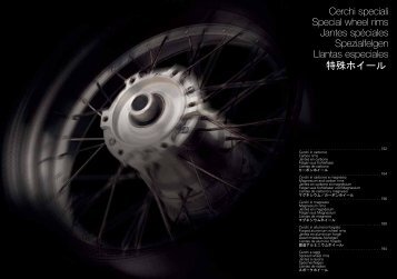 Cerchi speciali Special wheel rims Jantes spéciales ... - Ducati motor
