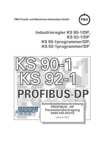 Profibus Beschreibung (Parameter) - Pma-xtra.de