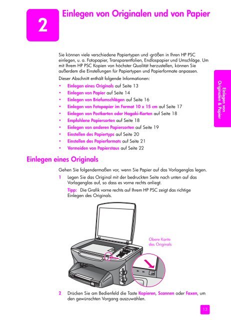 HP PSC 2400 Photosmart Series All-in-One Referenzhandbuch