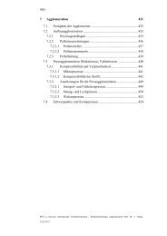 Partikelagglomeration - Lehrstuhl Mechanische Verfahrenstechnik