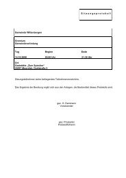 Protokoll Gemeindevertretung 14.10.2008 - Amt Breitenburg
