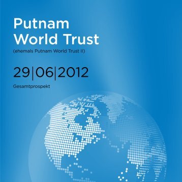 Verkaufsprospekt - Putnam Investments