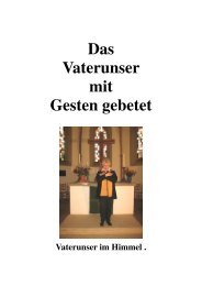 Frauengottesdienst Vaterunser mit Gesten